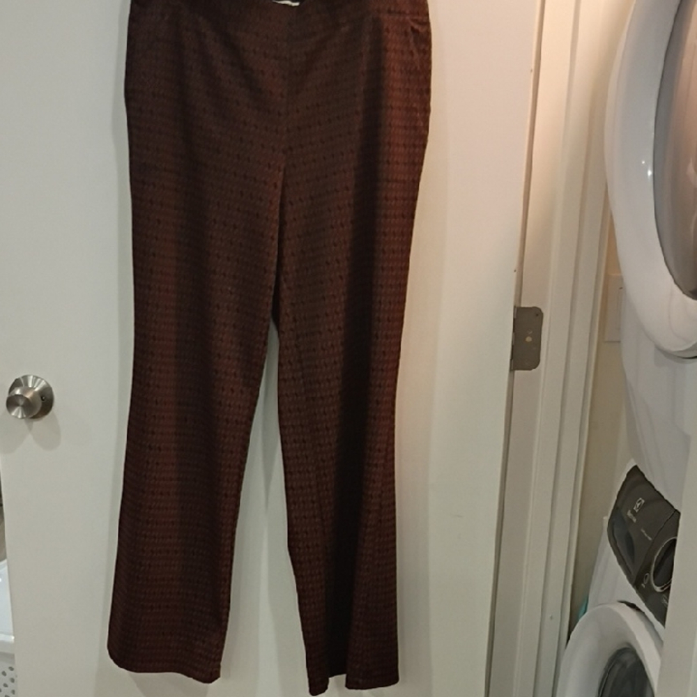 Max Studio Chocolate Wide Leg Pants